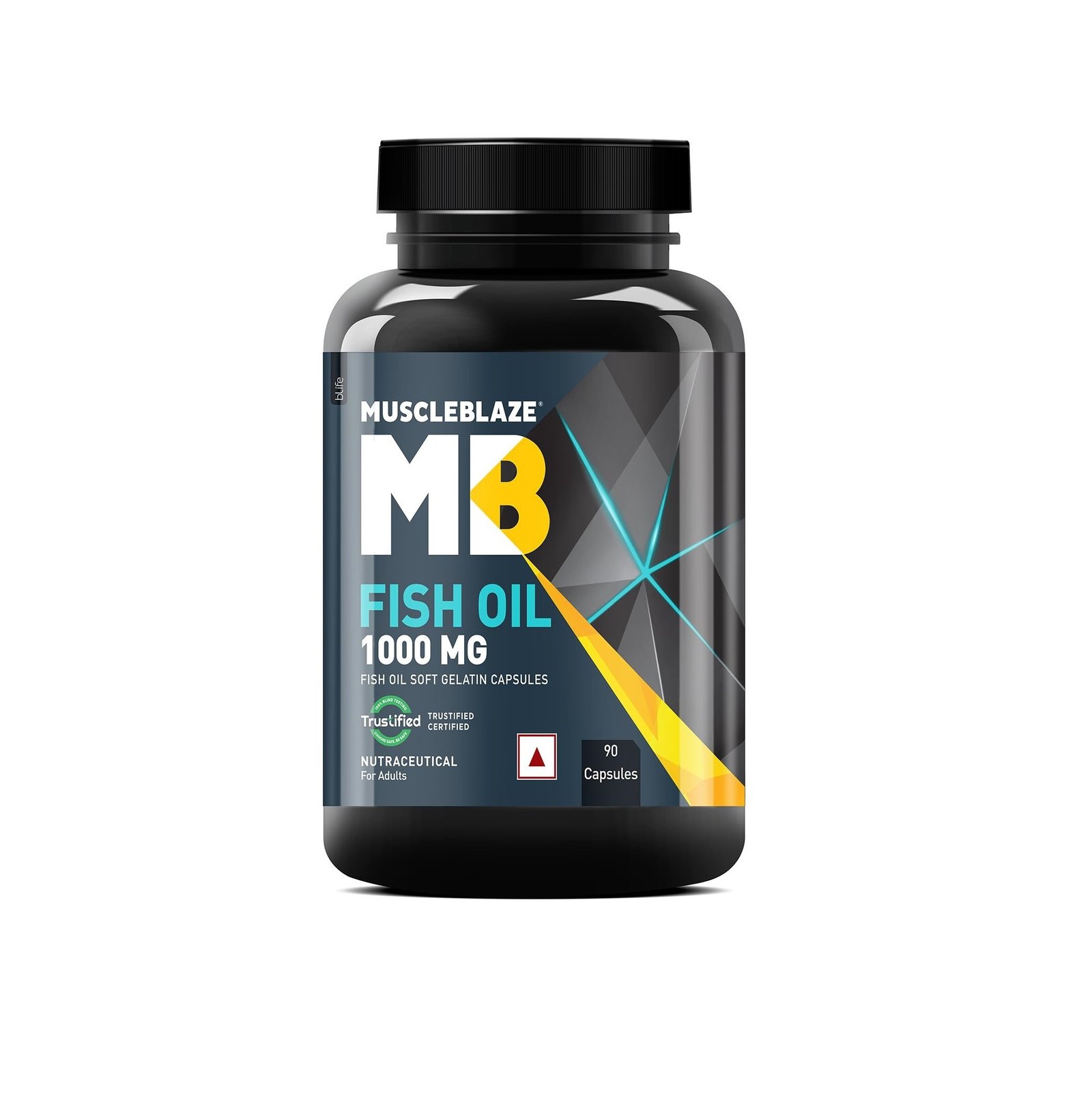 MuscleBlaze Omega 3 Fish Oil (90 Capsules)