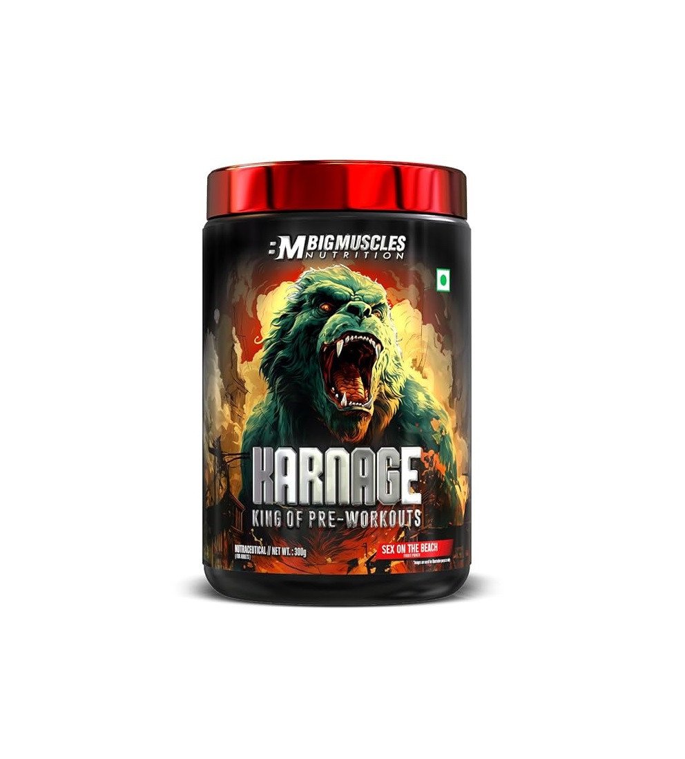 Bigmuscles Nutrition Karnage Pre workout - 60 Servings