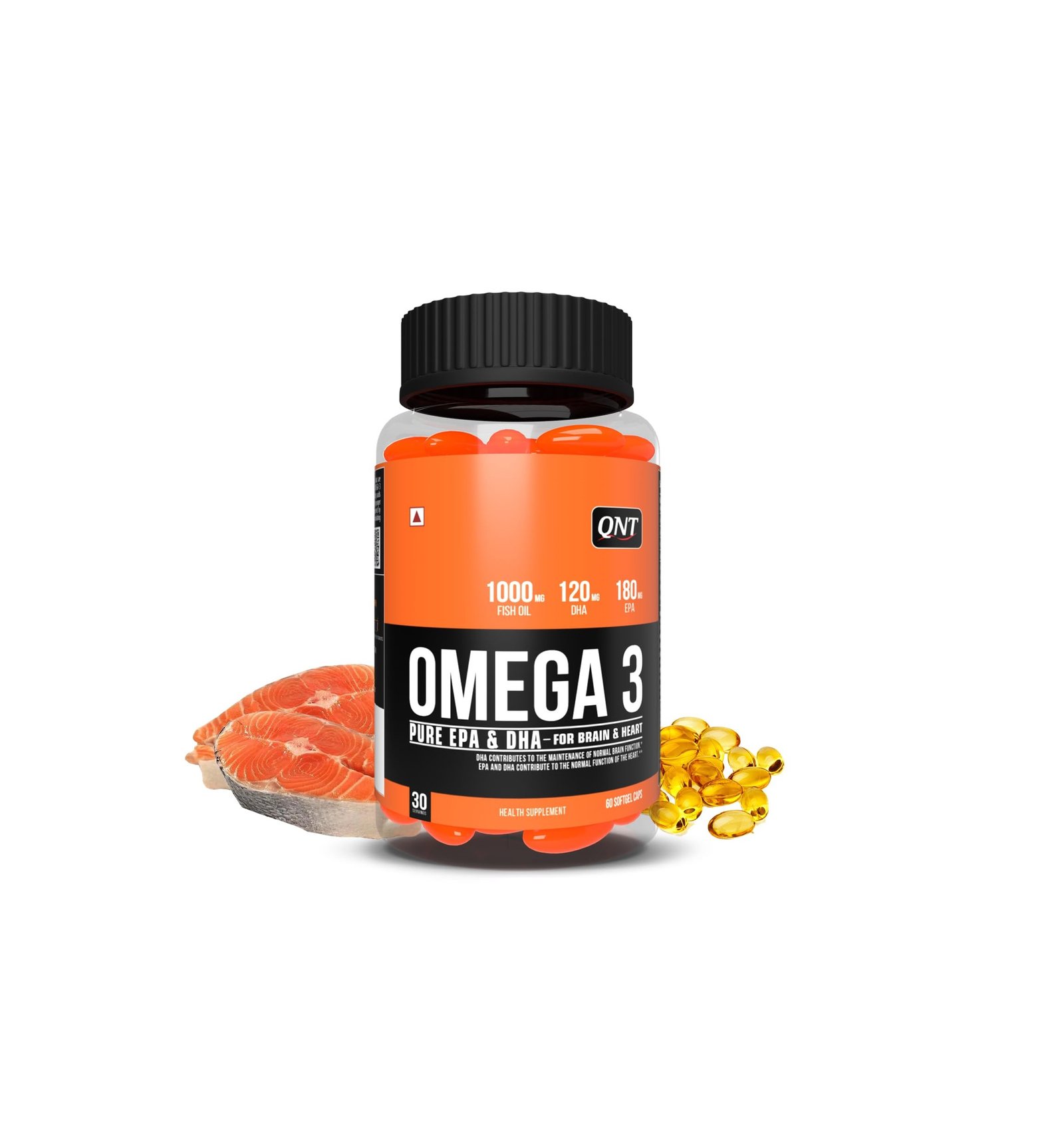 QNT Omega 3 1000mg 60 Softgels