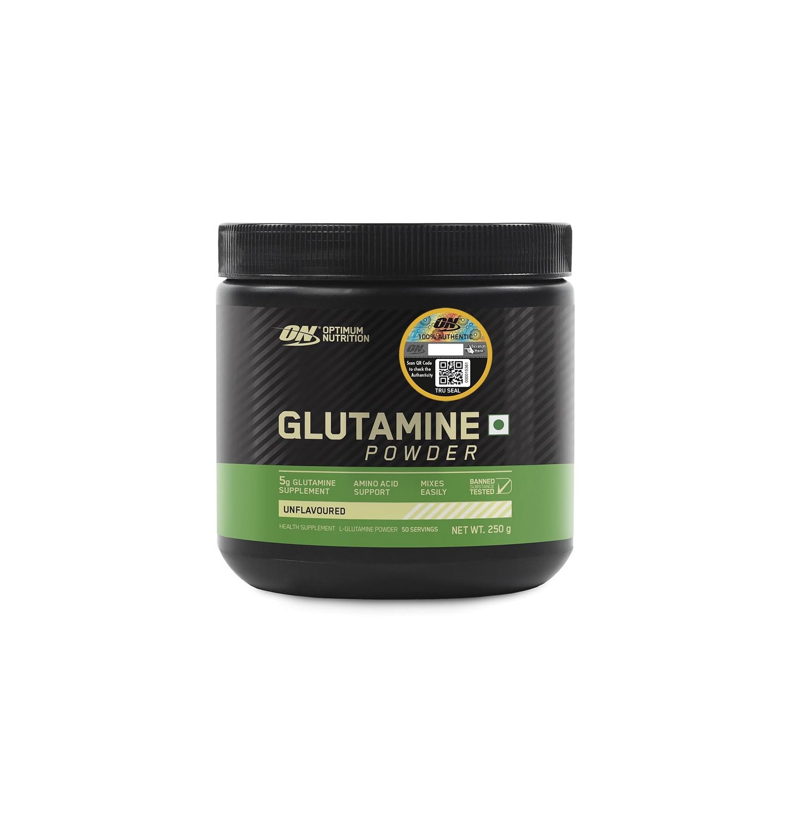 Optimum Nutrition (ON) L-Glutamine Powder- 250 Gram