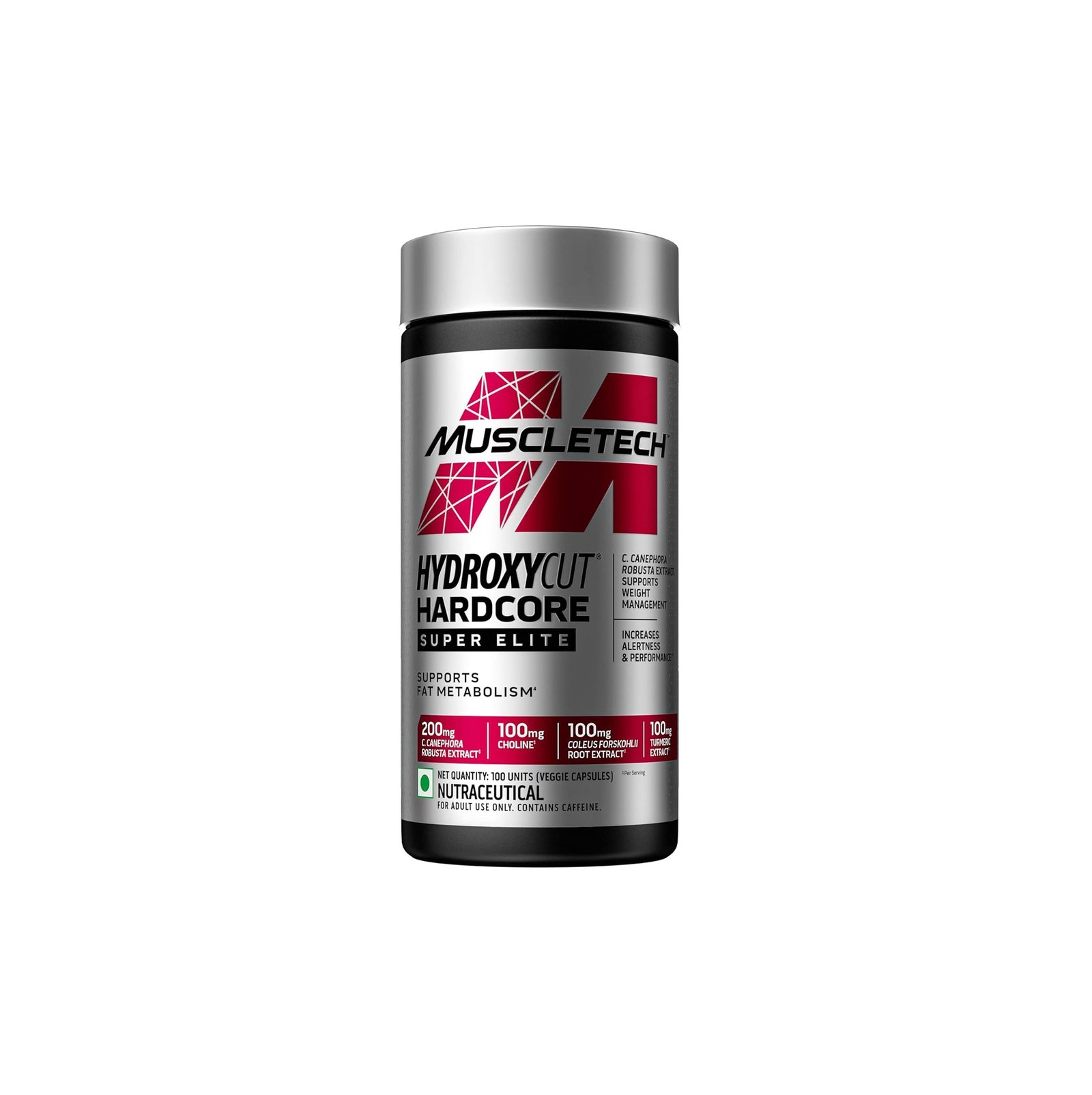 MuscleTech, Hydroxycut Hardcore, Super Elite - 100 Capsules