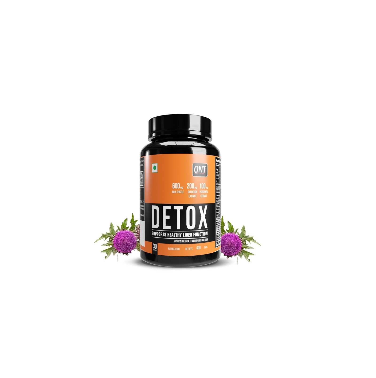 QNT Detox | 30 Servings, 60 Tabs