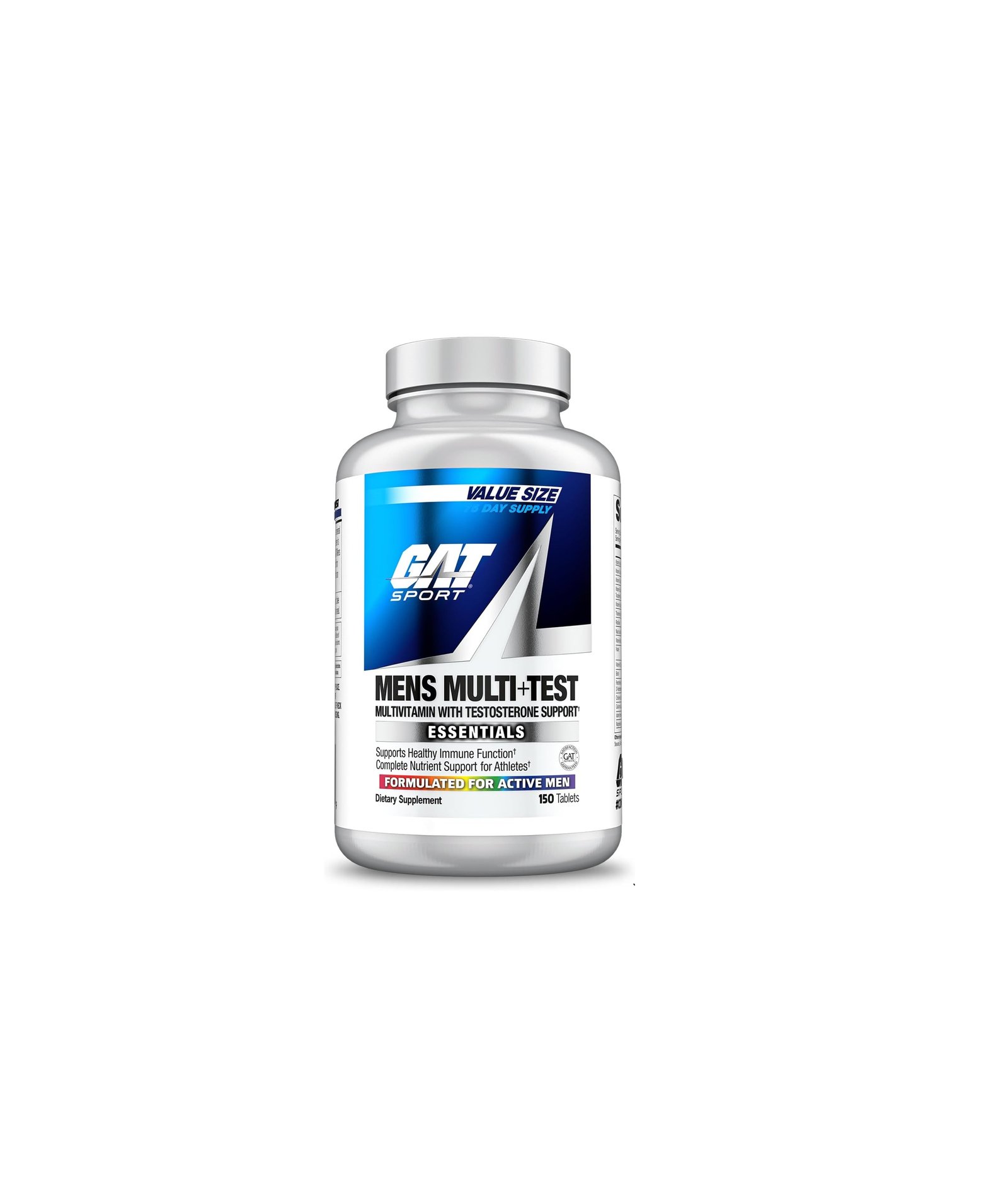 GAT SPORT Men's Multi + Test - 150 Tablets
