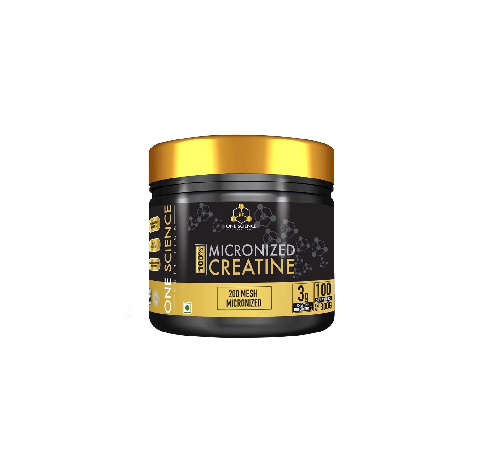 One Science Nutrition (OSN) Micronized Creatine Monohydrate Powder - 100 Servings - 300G