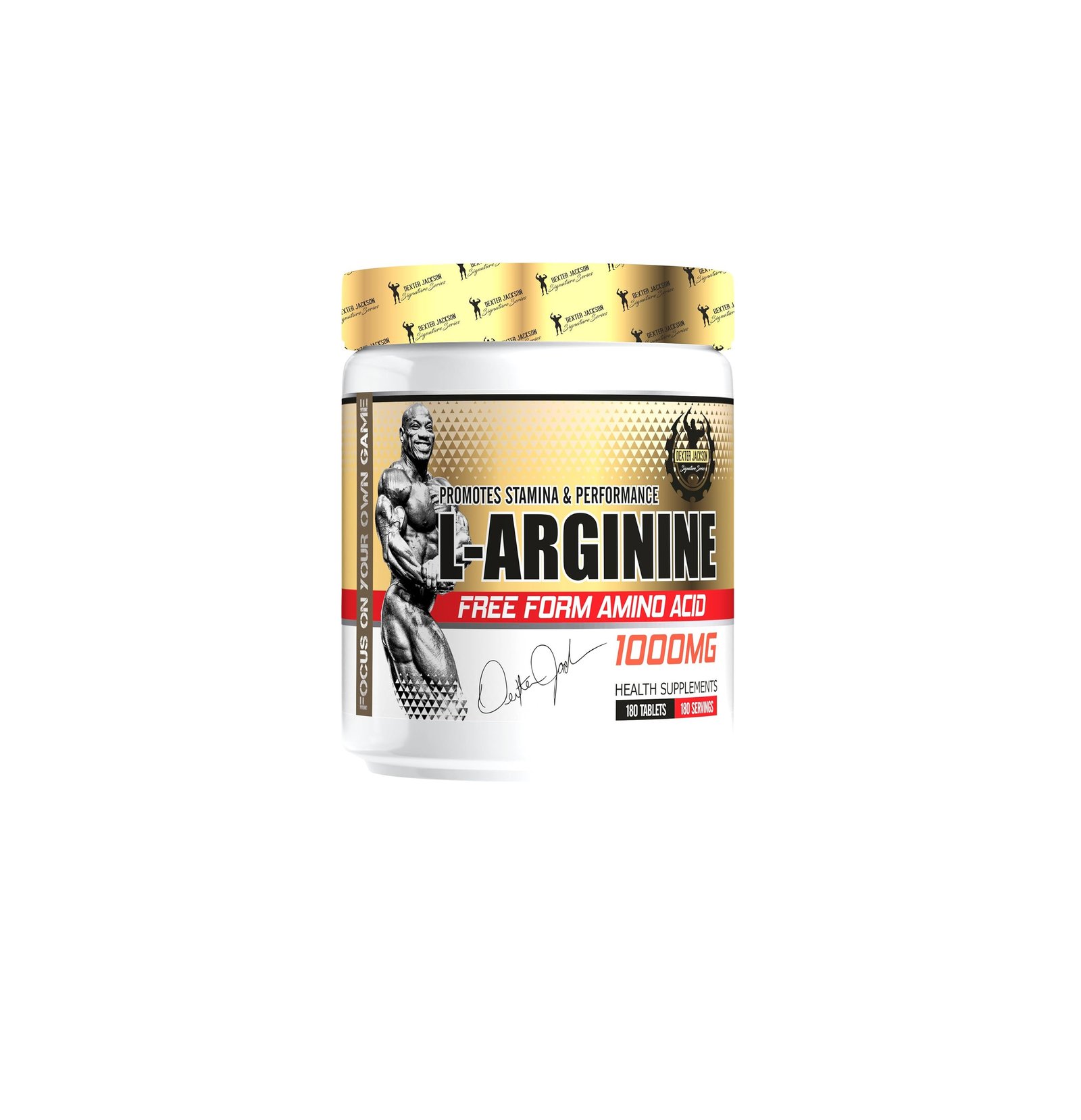 Dexter Jackson Signature Series L-Arginine - 1000 Mg - 180 Tablets