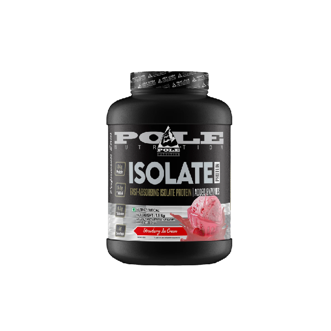 Pole Nutrition Whey Isolate 1.8kg Strawberry Ice Cream