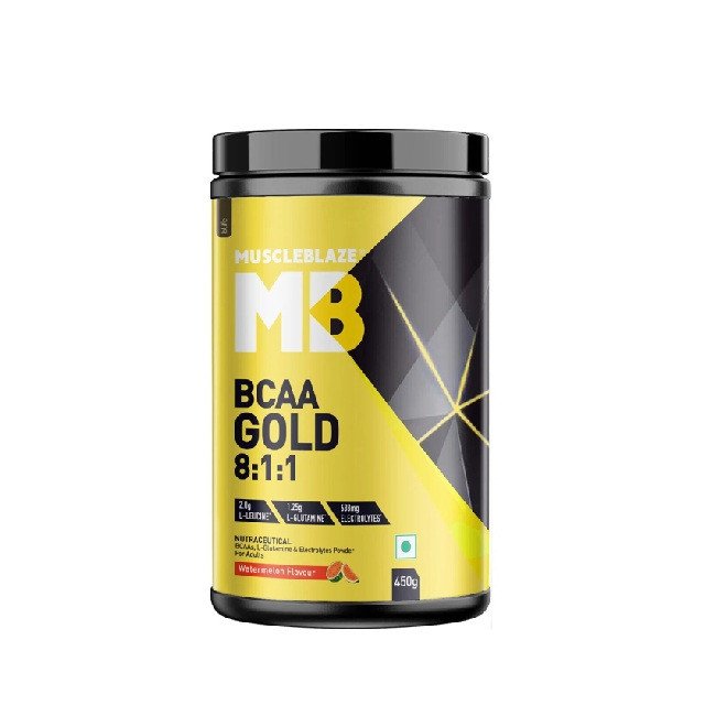 MuscleBlaze (MB) BCAA Gold 8:1:1 Watermelon 60 Servings